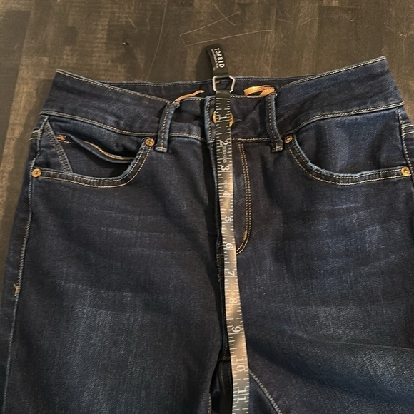 Seven Jeans Dark Wash Tummyless Ultra High rise Skinny Size 4 - Picture 8 of 9